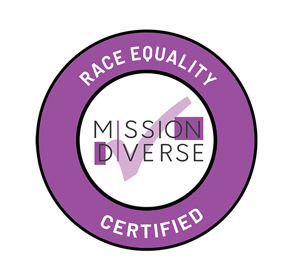 Race Equality Certified Mission Diverse Digital Badge